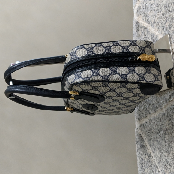 GG GUCCI MONOGRAM CANVAS LEATHER WOMEN'S HANDBAG - Picture 8 of 17